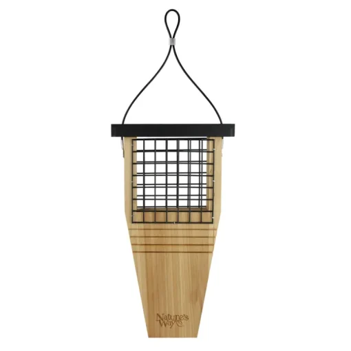 Suet Bird Feeder, Cedar