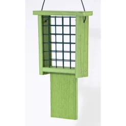 SUET FEEDER GREEN PLSTC