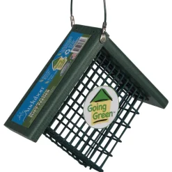 SUET FEEDER GRN PLS/STL