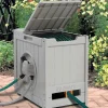 Suncast Aquawinder 125 ft. Stationary Beige Hose Reel