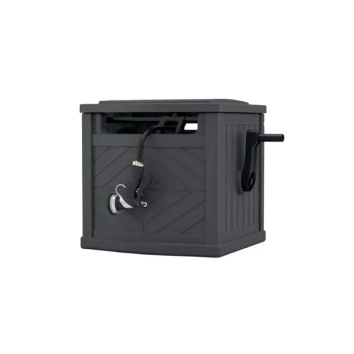 Suncast Gray Resin150 ft. In Ground Hideaway Hose Reel 18 H x 23-3/4 W x 17-1/2 D in.
