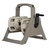 Suncast Hose Handler Taupe Resin Retractable Wall Mounted Hose Reel 100 ft. Capacity