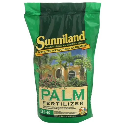 Sunniland Palm Fertilizer 6-1-8 Granules 10 Lb. (Case of 6)