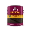 Superdeck Cool Feel Solid Chestnut Acrylic Deck Stain 1 gal. (Pack of 4)