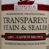 Superdeck Transparent Satin Canyon Brown Oil Wood Stain 1 qt. (Pack of 6)