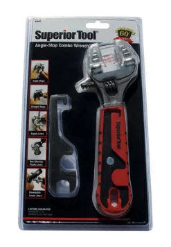 Superior Tool Pipe Wrench Red 1 pc