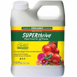 SUPERthrive Organic Liquid All Plants Plant Food 1 qt.