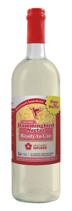 Sweet-Seed Sweet-Nectar Hummingbird Sucrose Nectar 25.3 oz (Pack of 12).