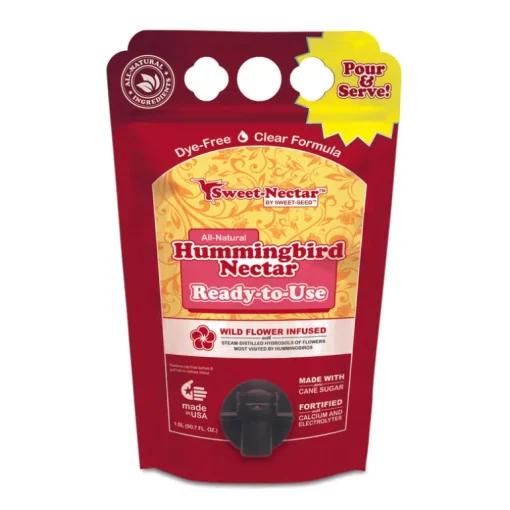 Sweet-Seed Sweet-Nectar Hummingbird Sucrose Nectar 50.7 oz (Pack of 4)