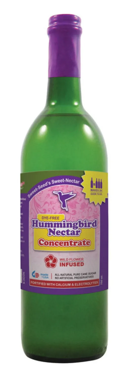 Sweet-Seed Sweet-Nectar Hummingbird Sucrose Nectar Concentrate 25.3 oz (Pack of 12)