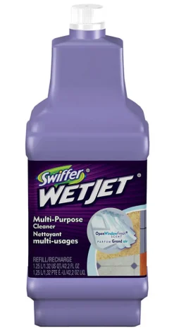 Swiffer WetJet Fresh Scent Floor Cleaner Liquid 1.25 L (Pack of 4)
