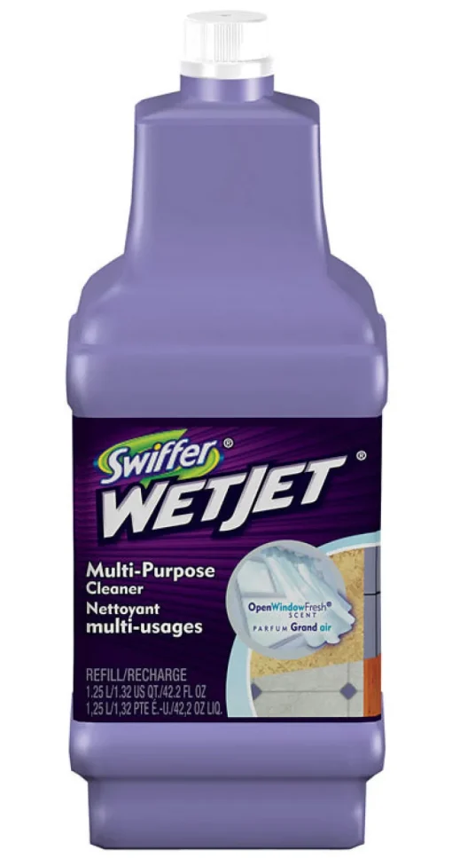 Swiffer WetJet Fresh Scent Floor Cleaner Liquid 1.25 L (Pack of 4)