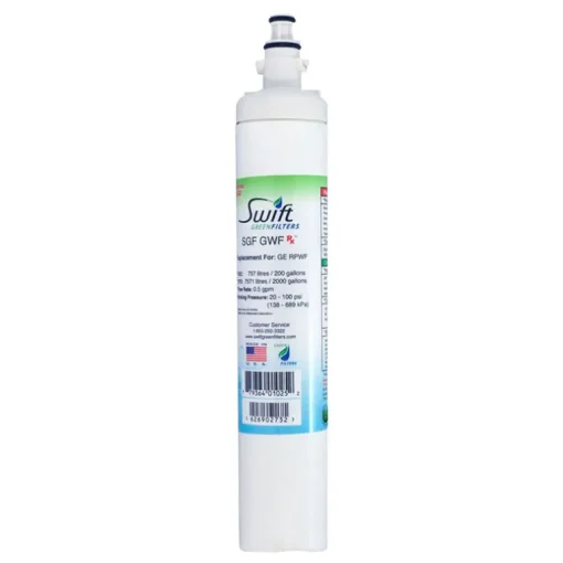 Swift Green Filters SGF GWF Refrigerator Replacement Filter For GE RPWF
