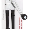 Swing-A-Way Black Stainless Steel Manual Can Opener