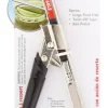 Swing-A-Way Black/Silver Steel Jar Opener