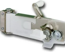 Swing-A-Way White Steel Manual Wall Mount Can Opener