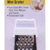 TableCraft Silver Stainless Steel Mini Box Grater