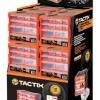 Tactix 5 in. L x 4 in. W x 3 in. H Storage Organizer Plastic 18 compartments Black (Pack of 18)