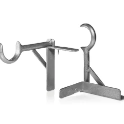 TAP BRACKET As Seen On TV Silver Steel Curtain Bracket 30 lb.