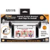 Tap Bracket As Seen On TV Bronze Steel Top Mount Curtain Bracket 30 lbs. Capacity
