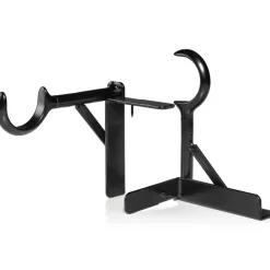 TAP BRACKET As Seen On TV Black Steel Curtain Bracket 30 lb.