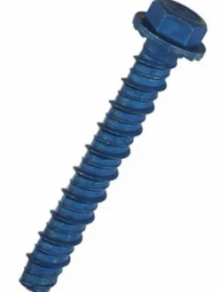 Tapcon 3/8 in. D X 3 in. L Steel Hex Head Concrete Screw Anchor 10 pk