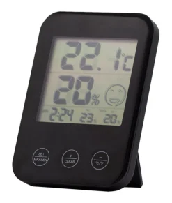 Taylor Digital Thermometer Plastic Black