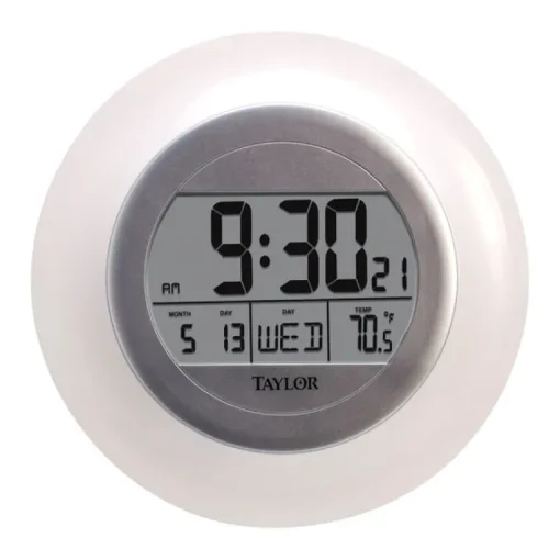 Taylor Digital Thermometer Plastic White