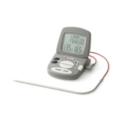Taylor Instant Read Digital Probe Thermometer w/ Alarm & Timer