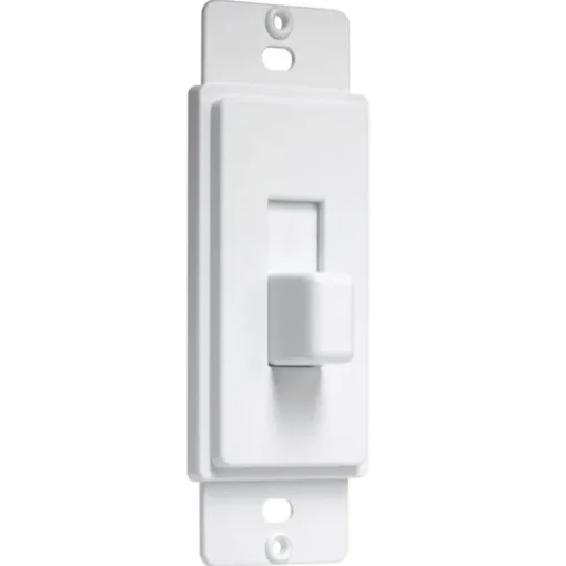 TayMac Masque 5000 White 1 gang Plastic Toggle Adapter Plate 1 pk