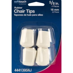 TBLE/CHAR LEG TIP OF-WHT