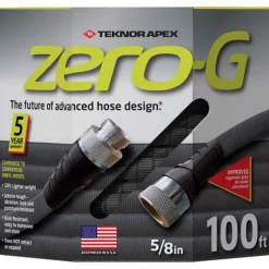 Teknor Apex Zero-G 5/8 in. D X 100 ft. L Heavy Duty Commercial Grade Garden Hose