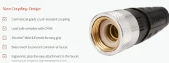 Teknor Apex Zero-G 5/8 in. D X 100 ft. L Heavy Duty Commercial Grade Garden Hose