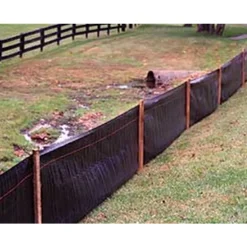 Tenax 2 ft. H X 100 ft. L Polypropylene Silt Fence Black