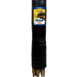 Tenax 3 ft. H X 100 ft. L Polypropylene Silt Fence Black