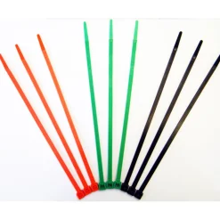 Tenax .58 in. H X 7 in. L Polypropylene Smooth Fence Ties Black