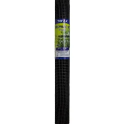 Tenax Black Polyethylene UV Stabilized Hardware Net 3 H x 15 L ft. Roll
