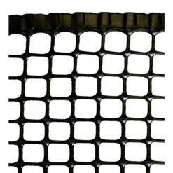 Tenax Black Polyethylene UV Stabilized Hardware Net 3 H x 15 L ft. Roll