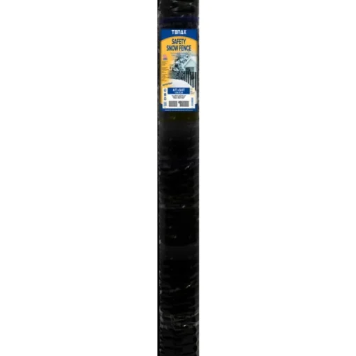 Tenax Black Polyethylene Snow Fence 4 H x 50 L ft.