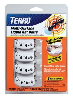 TERRO Ant Bait Station 4 pk (Pack of 5)