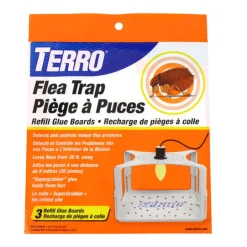 TERRO Flea Trap Refill Glue Boards 3 pk