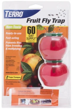 TERRO Fruit Fly Trap 2 pk (Pack of 6)