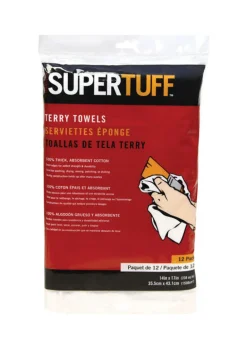 TERRY TOWL SUPRTF 12PK