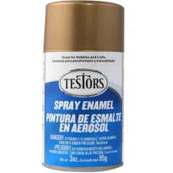 Testor'S 1244t 3 Oz Gold Metallic Spray Enamel (Pack of 3)