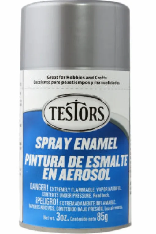 Testor'S 1246t 3 Oz Silver Metallic Spray Enamel (Pack of 3)