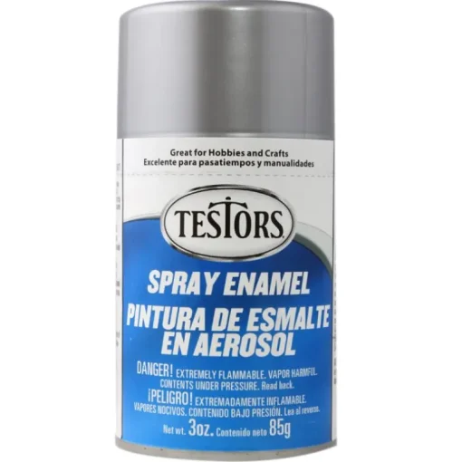 Testor'S 1246t 3 Oz Silver Metallic Spray Enamel (Pack of 3)