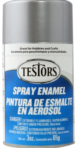 Testor'S 1246t 3 Oz Silver Metallic Spray Enamel (Pack of 3)