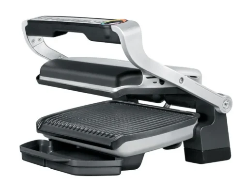 T-fal Silver Stainless Steel Nonstick Surface Indoor Grill