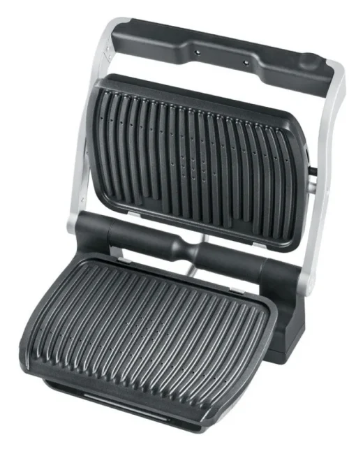 T-fal Silver Stainless Steel Nonstick Surface Indoor Grill