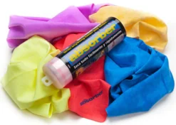 The Absorber 27 in. L X 17 in. W Synthetic Chamois 1 pk